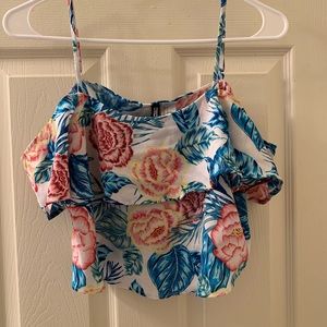 Flower Crop Top.